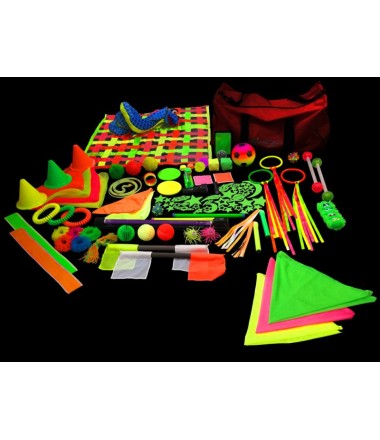 Labai didelis UV žaisliukų - priemonių rinkinys