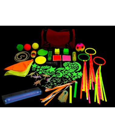 Didelis UV žaisliukų - priemonių rinkinys