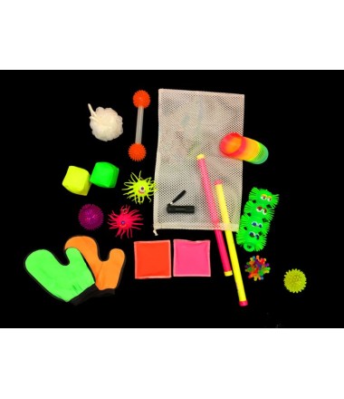 Mažas UV žaisliukų - priemonių rinkinys