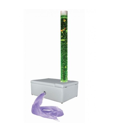 Burbulų kolona su paminkštintu pagrindu - 180cm.