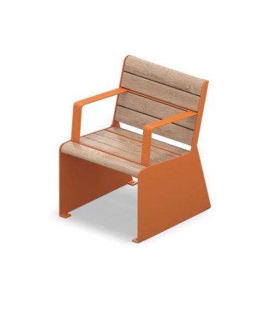 CITY CLUB Parko suolas SL - 0,60 x 0,66 x 0,82 m