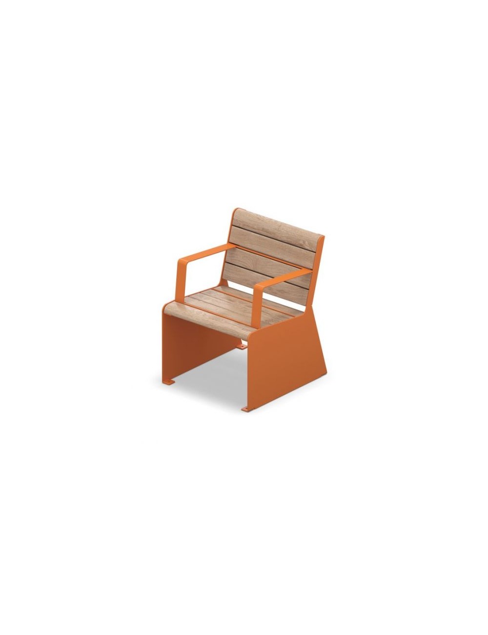 CITY CLUB Parko suolas SL - 0,60 x 0,66 x 0,82 m
