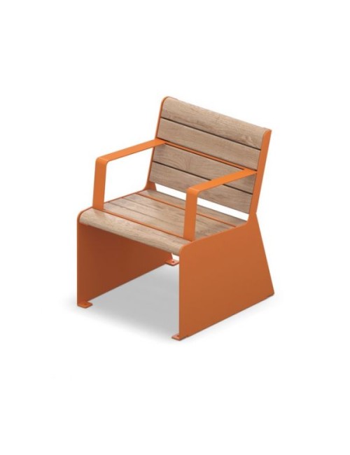 CITY CLUB Parko suolas SL - 0,60 x 0,66 x 0,82 m