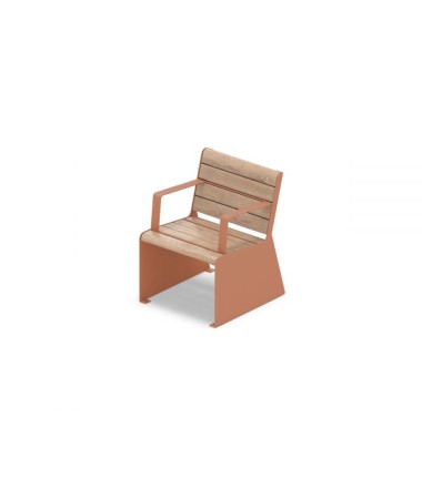 CITY CLUB Parko suolas SL - 0,60 x 0,66 x 0,82 m