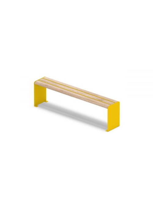 Miesto suoliukas be atlošo - 1,80 x 0,30 x 0,45 m. (galimos įvairios spalvos)