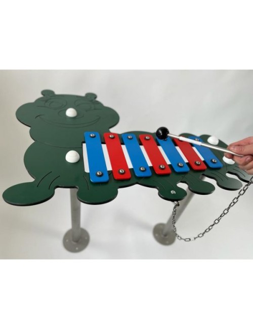 Lauko muzikinis instrumentas - ksilofonas