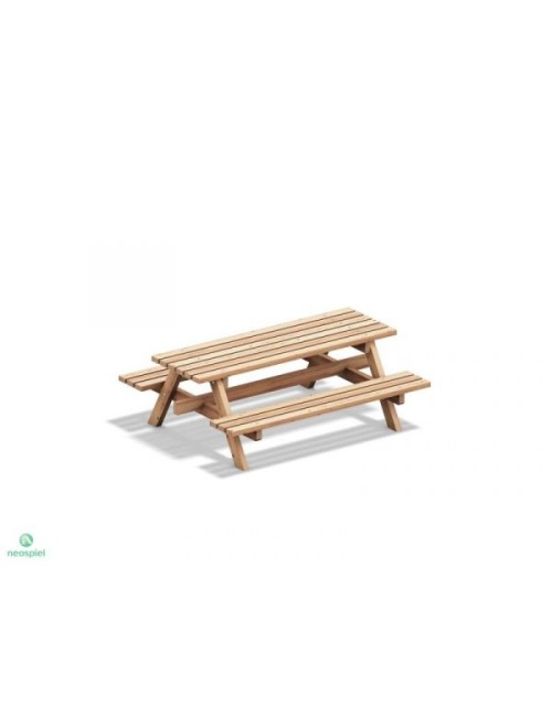 Pikniko stalas - HEIDELORE - skirtas 6 žmonėms