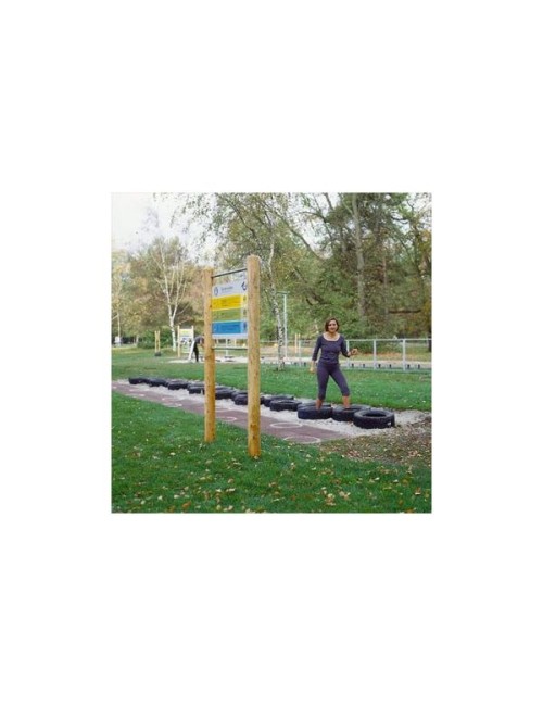 4FCIRCLE Ratų takelis - 10,00 x 2,25 x 0,06 m.