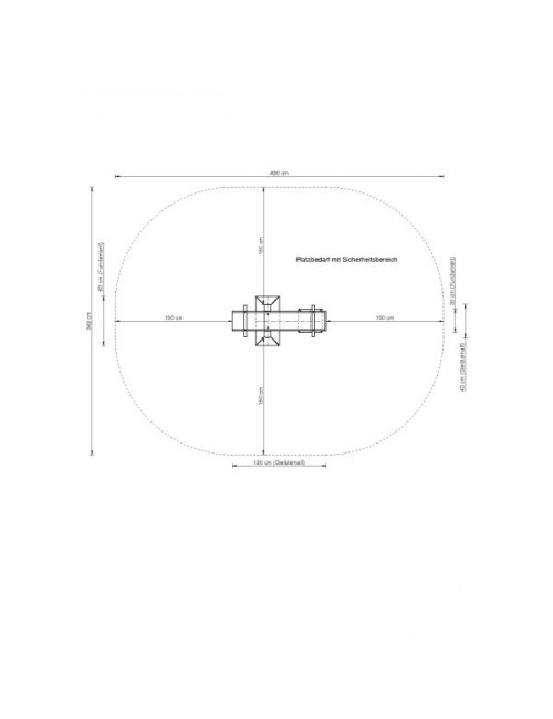 Staliukas vandens žaidimams - 1,20 x 0,43 m.