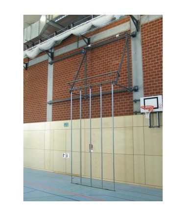 Lipimo stulpai sporto salėms - mokykloms