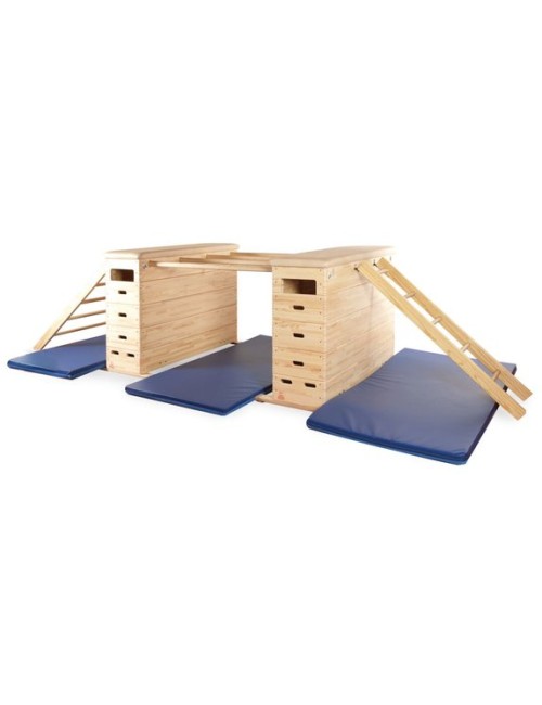 Pastatomas medinis sporto kompleksas ''Maxi Set"