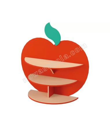 Ekspozicinė spintelė lentyna - Obuolys