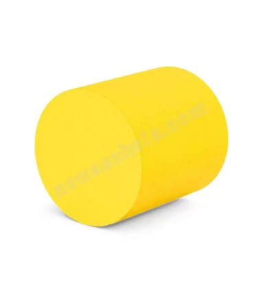 Putų cilindras terapijai, geltonos spalvos