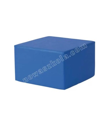 Putplasčio kubas 25 cm. Tamsiai mėlynas
