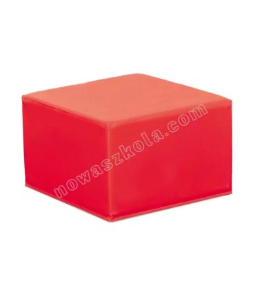 Putplasčio kubas 25 cm. Raudonas