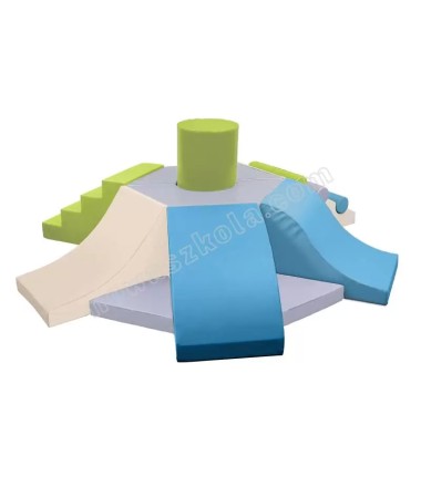 Minkštos kaladėlės -  Kliūčių takas