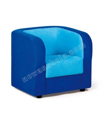 Vaikiškas fotelis - mėlynas