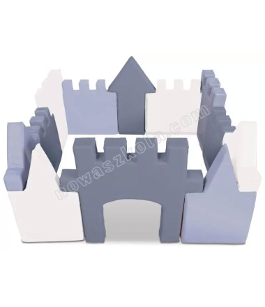 Pilis iš putplasčio kaladėlių