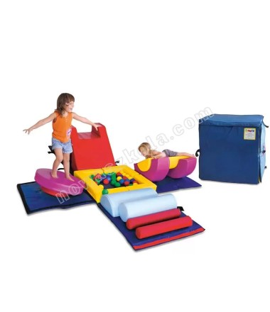 Putplastinis gimnastikos kubas 80cm.