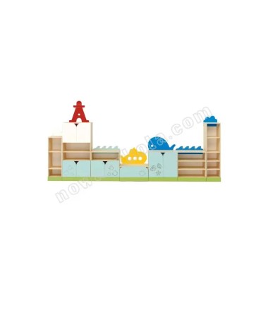 Baldų rinkinys darželiams ''Vandenynas''