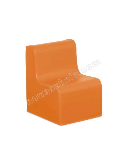 Foteliukas kėdutė - 17 cm oranžinis