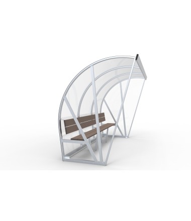 6 žaidėjų suolelis su apsauga nuo lietaus - bench type