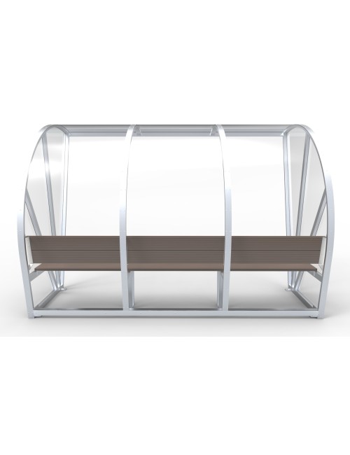 6 žaidėjų suolelis su apsauga nuo lietaus - bench type