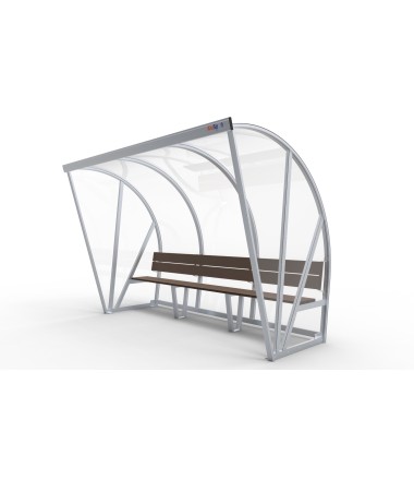 6 žaidėjų suolelis su apsauga nuo lietaus - bench type