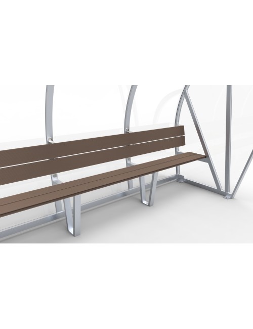 6 žaidėjų suolelis su apsauga nuo lietaus - bench type