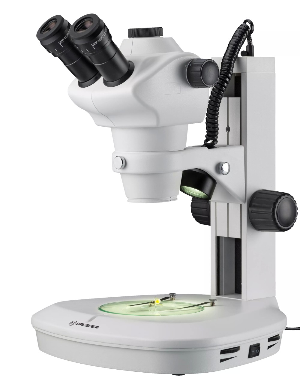 BRESSER Science ETD-201 Trinokulinis Zoom Stereo Mikroskopas (8–50x)