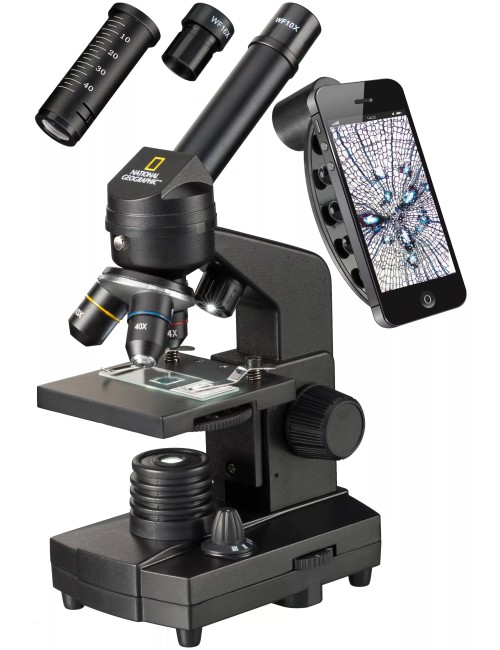 National Geographic 40x–1280x Mikroskopas