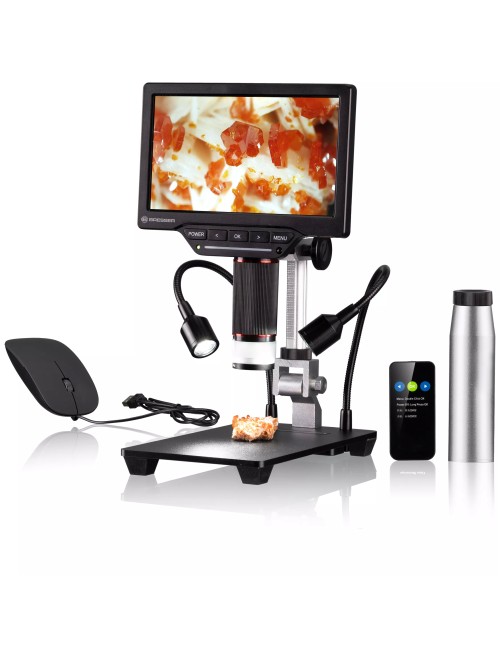 BRESSER WLAN 1.080P skaitmeninis mikroskopas 2L su LCD ekranu
