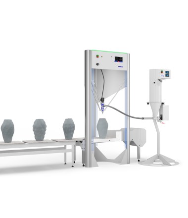 3d WASP 40100 LDM molio spausdintuvas