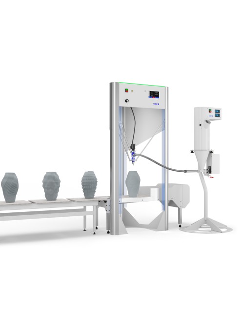 3d WASP 40100 LDM molio spausdintuvas