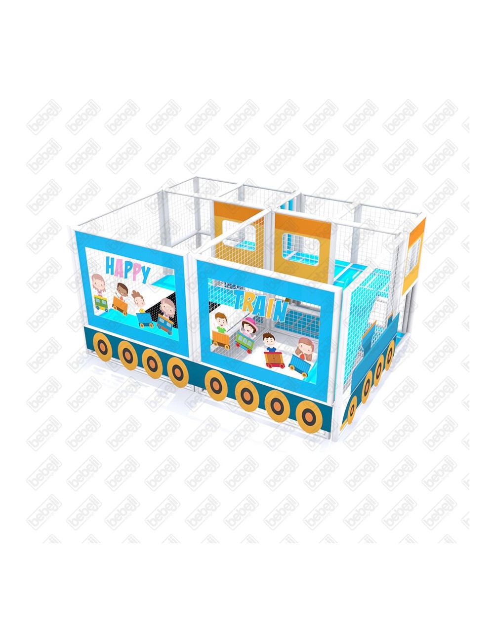 Bebeji J7814 – „Happy Kids“ minkšta žaidimų aikštelė