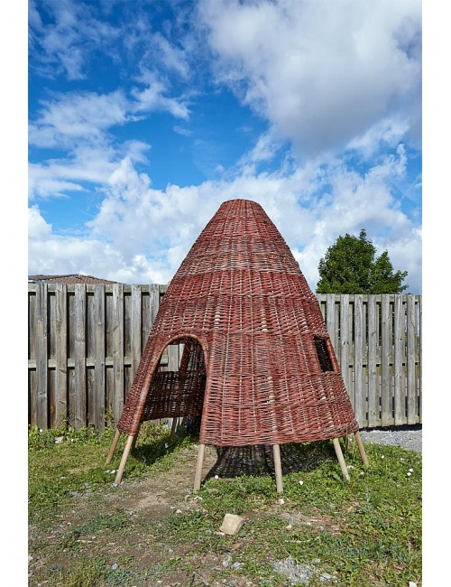 Pinta trobelė - namelis / Wicker hut 160