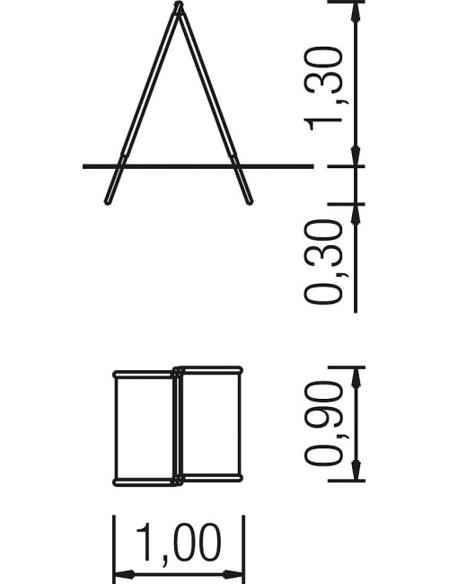 Pinti žaidimų nameliai, piramidės - Weidenpyramidas Indian