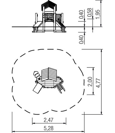 Vaikų žaidimų aikštelė Winja