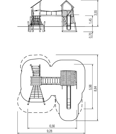 Multifunkcinė žaidimo aikštelė Milam, Solo