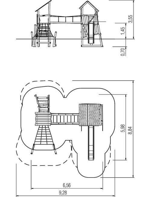 Multifunkcinė žaidimo aikštelė Milam, Solo
