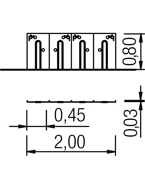Dviračių laikiklis
