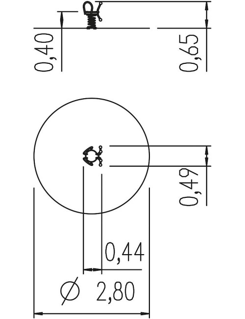 Spyruoklinė sūpynės Vabalėlis