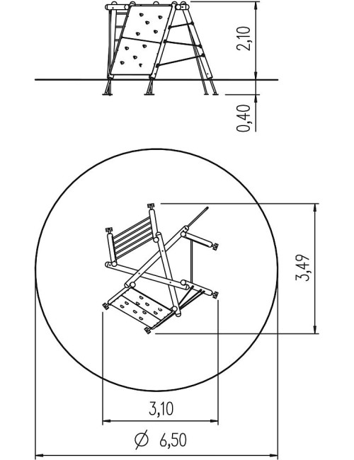 Laipynė - karstynė Šešiakampis 210