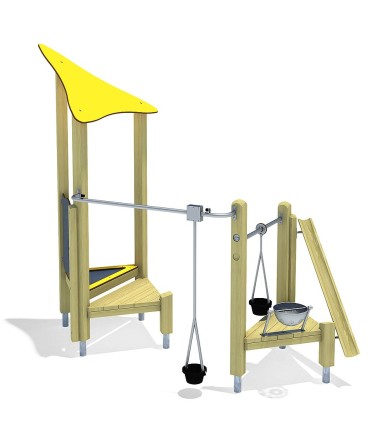 Smėlio aikštelės konstrukija Emilia