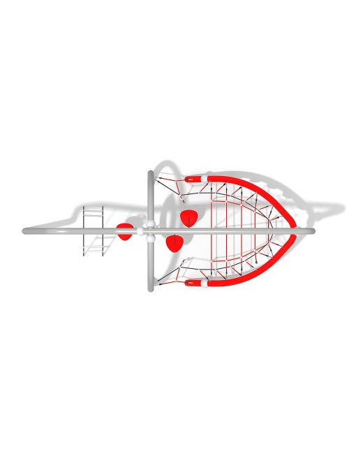 Karstynė - laipynė Organiq Shark
