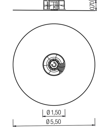 Karuselė Merkurijus Ø 1,50 m