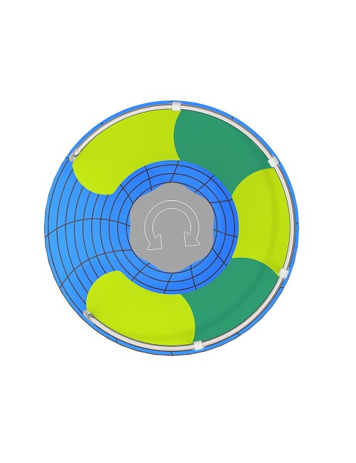 Karuselė Merkurijus Ø 1,50 m