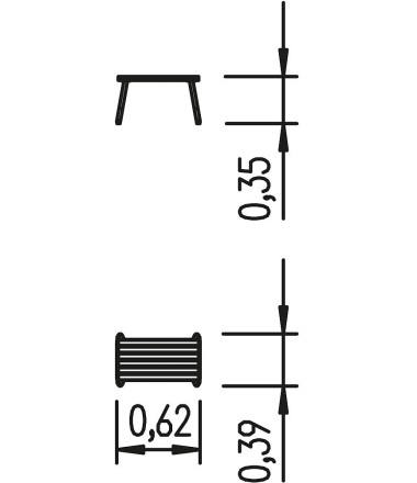 Vaikiškas suolas Sederli midi