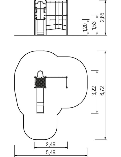 Vaikų žaidimų aikštelė Vista