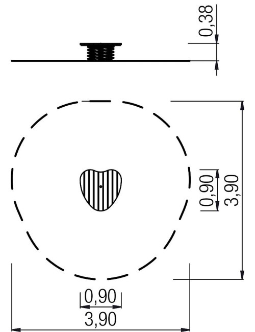 Spyruoklinės sūpynės su platforma Freja